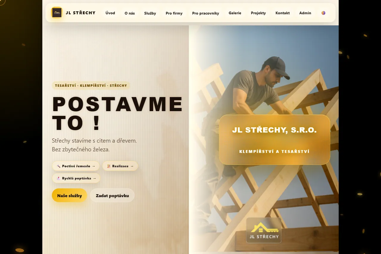 Náhled projektu JL Střechy