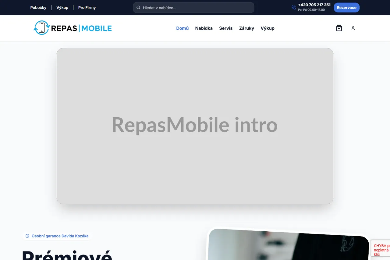 Náhled projektu RepasMobile
