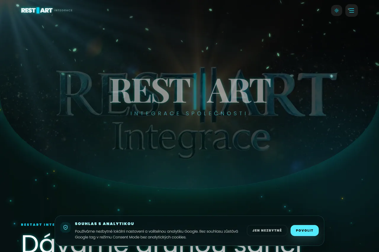 Náhled projektu ReStart Integrace — původní release
