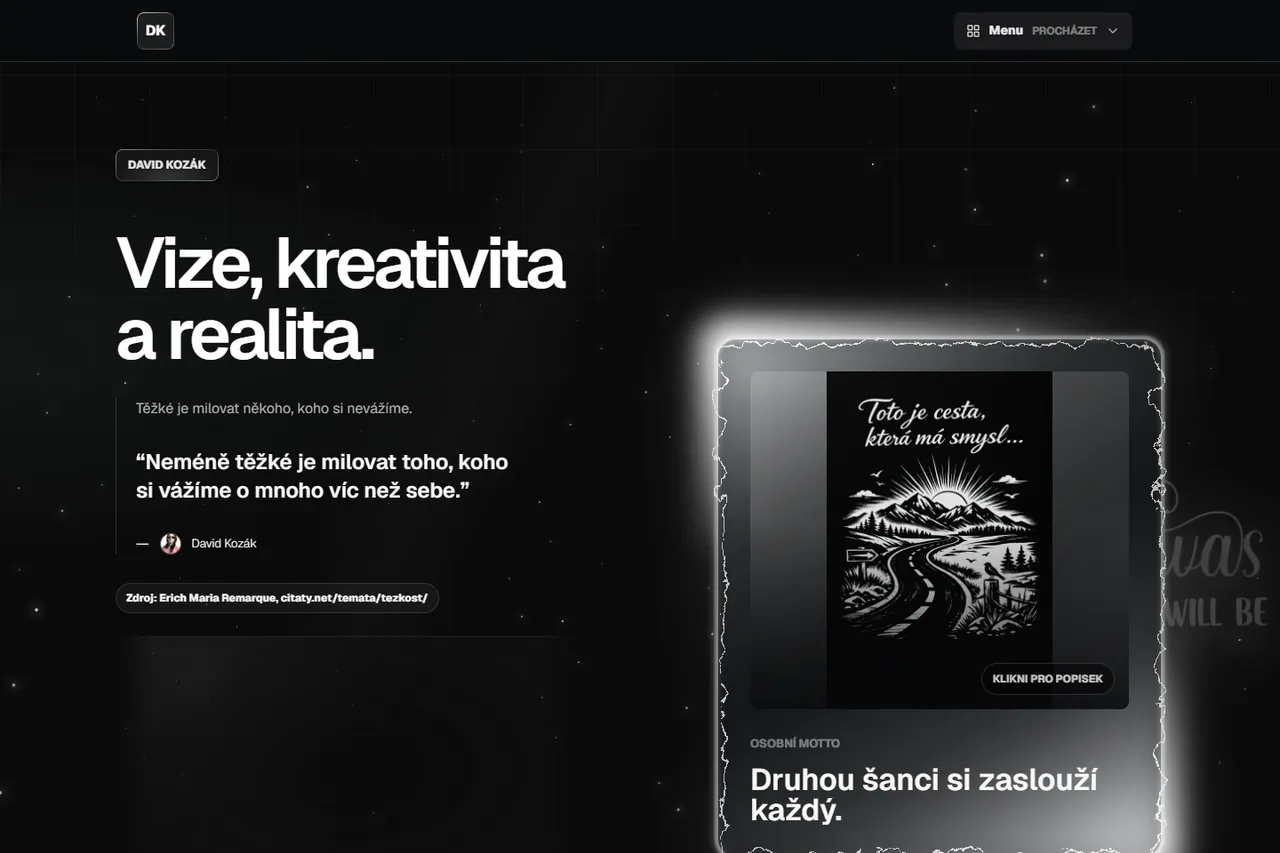 Náhled projektu David Kozák Silver